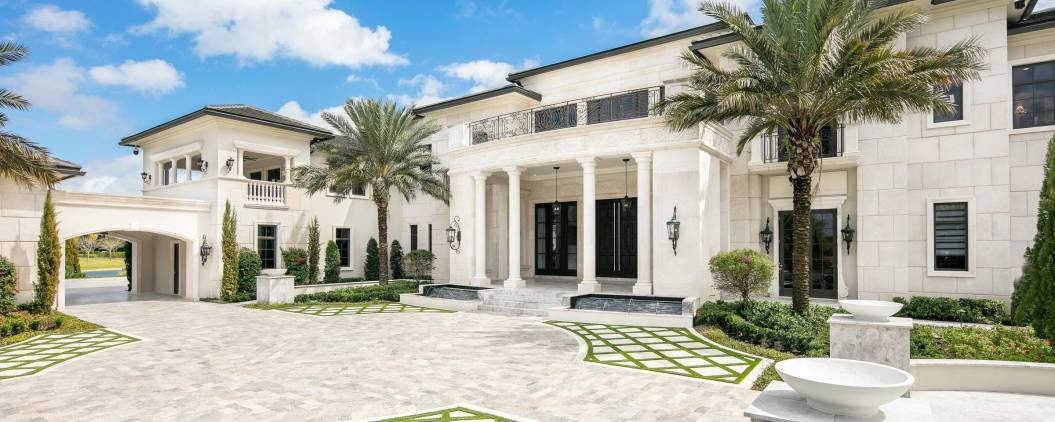 Inside A $23 Million Mega-Mansion Surrounded By A Lake